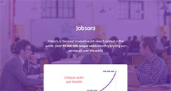 Desktop Screenshot of jobsora.com